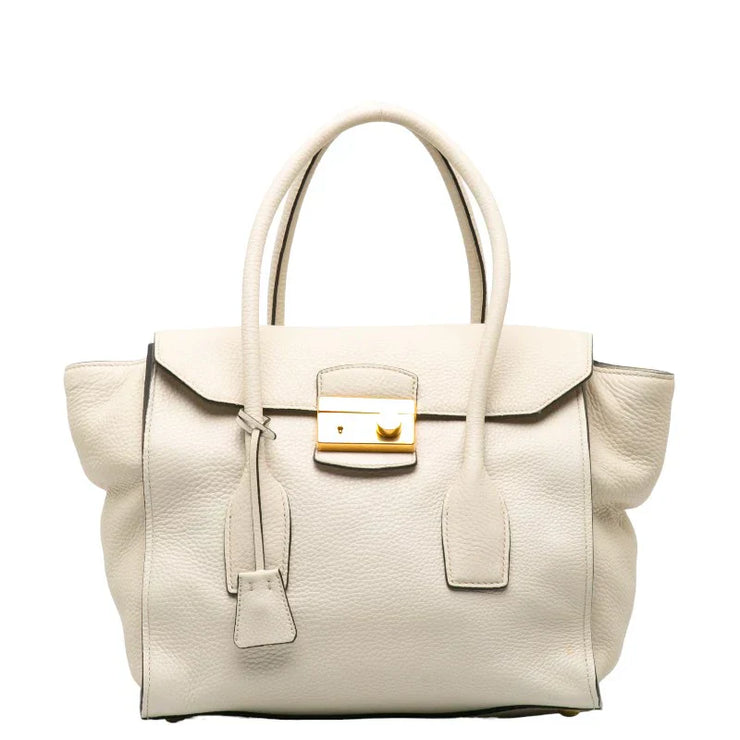 Prada Vitello Daino Sound Tote