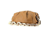 Borsa Bottega Veneta Pouch in pelle marrone