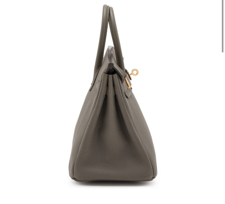Birkin 25 cm Etain Togo