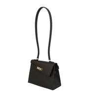 Borsa Hermès Kelly 20 cm in pelle Epsom nera