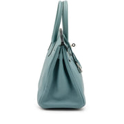 Hermès
Bleu Ciel Togo Birkin 30 Palladium Hardware, 2009
