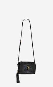 LOU IN PELLE GOFFRATA COCCODRILLO