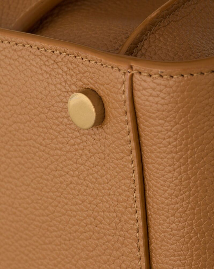 SAC DE JOUR MEDIA MORBIDA IN PELLE MARTELLATA