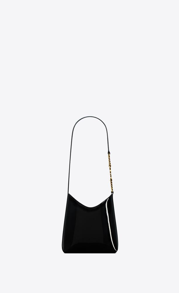 BORSA HOBO RENDEZ-VOUS MINI IN PELLE VERNICIATA
