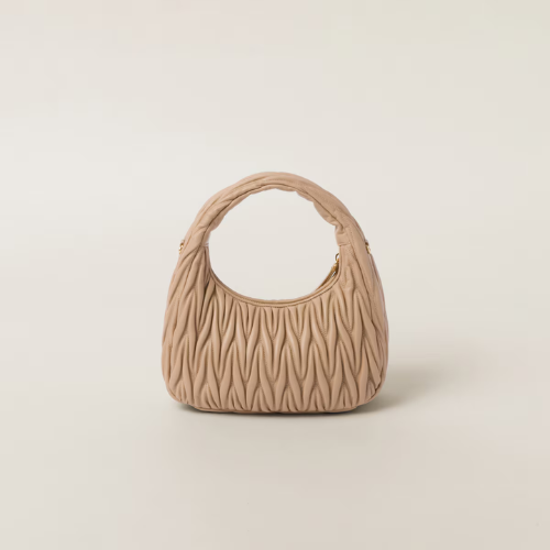 Borsa hobo Wander in nappa matelassé