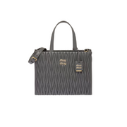 Borsa shopping in nappa matelassé
