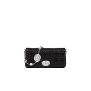 Borsa a spalla Miu Crystal in Nappa Cloqué