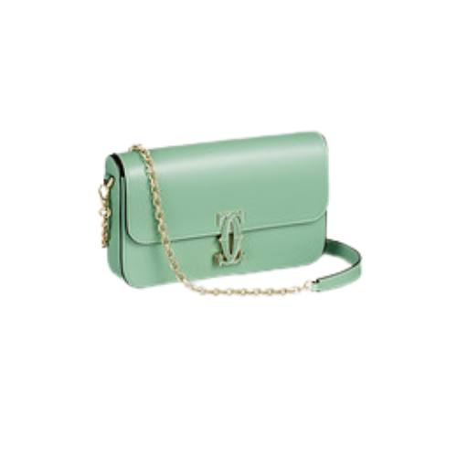 BORSA CON CATENA MODELLO MINI, C DE CARTIER
