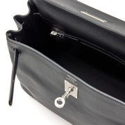 Hermès Black Swift Kelly 25 Palladium Hardware, 2020