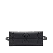 Louis Vuitton Black Giant Monogram Empreinte OnTheGo PM Gold Hardware, 2022