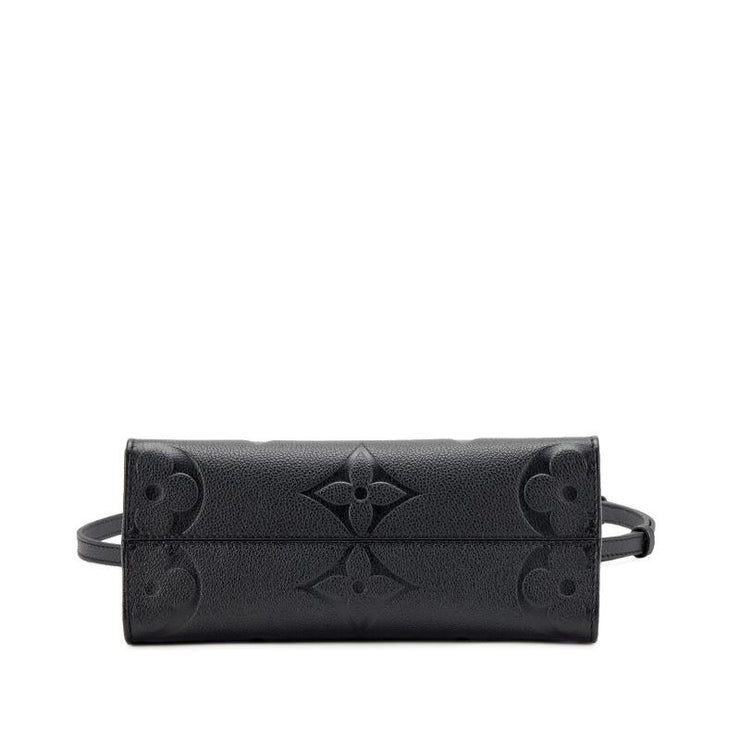 Louis Vuitton Black Giant Monogram Empreinte OnTheGo PM Gold Hardware, 2022
