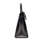 Hermès Black Box Kelly 32 Sellier Palladium Hardware, 2004