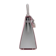 Hermès Mauve Sylvester and Blue Glacier Epsom HSS Kelly 32 Palladium Hardware, 2023