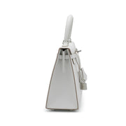 Hermès Gris Pale Epsom Kelly 25 Sellier Palladium Hardware, 2023